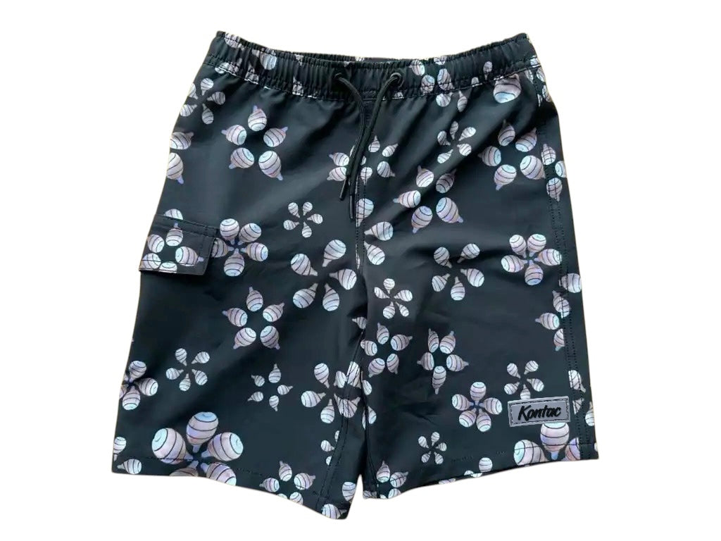 Keiki Bubble Flower board shorts
