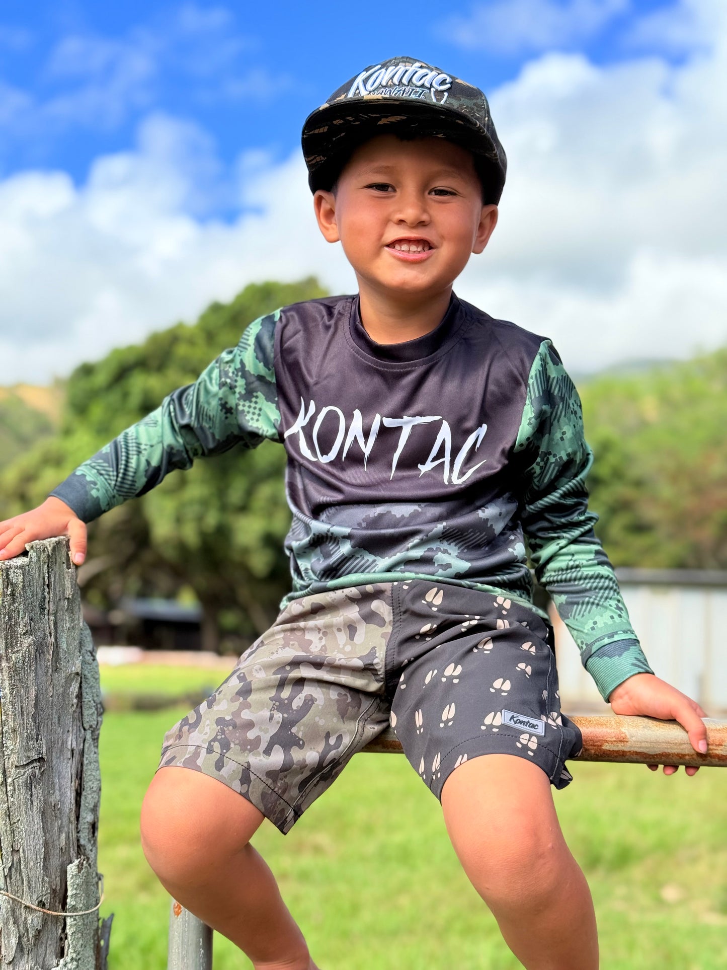 Green Camo long sleeve