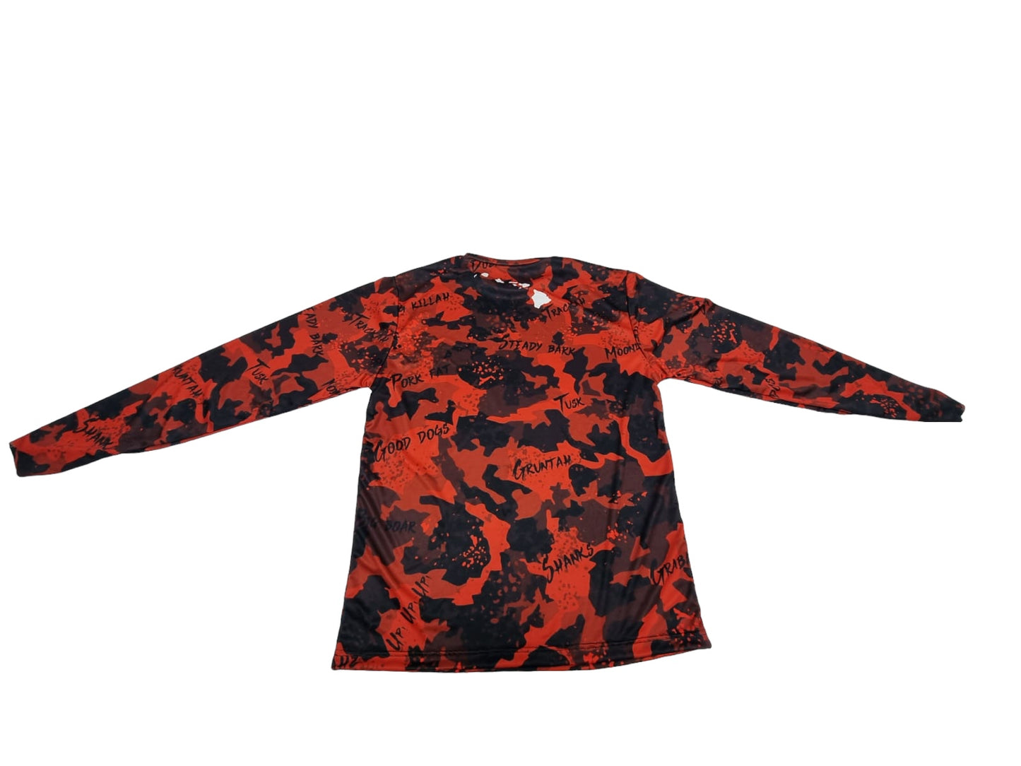 Red Camo long sleeve jersey