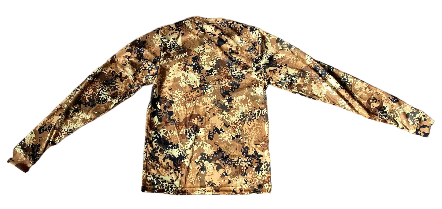 Khaki Camo long sleeve jersey