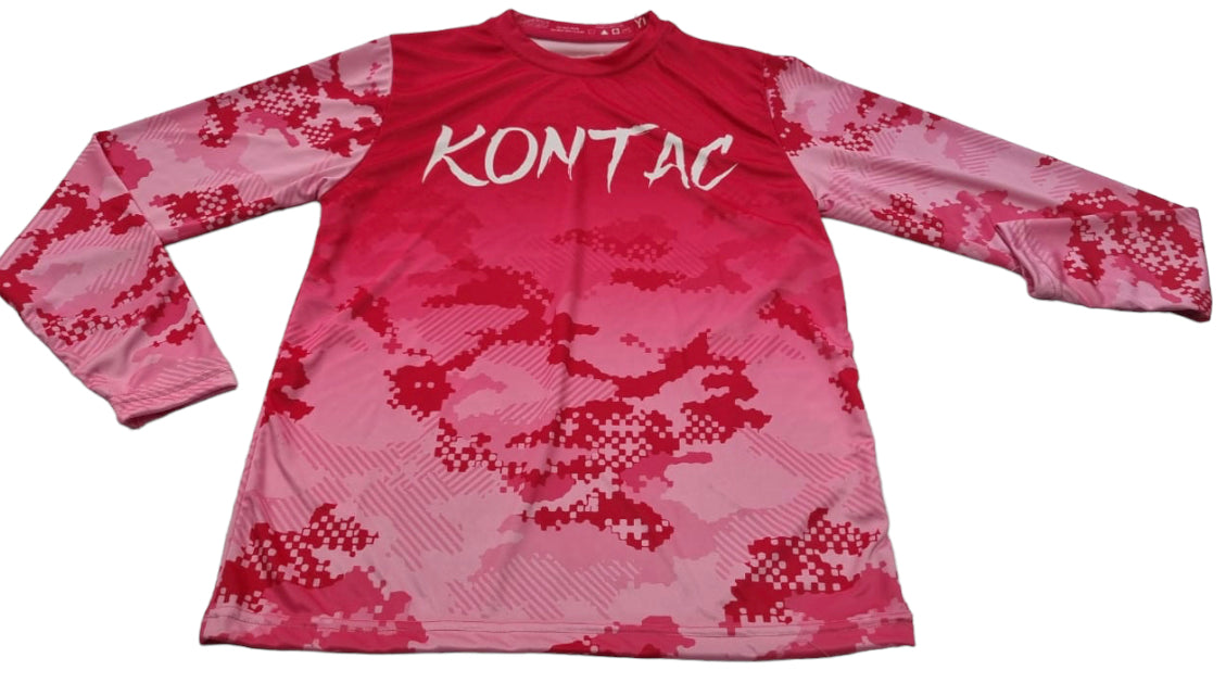 Pink Camo long sleeve